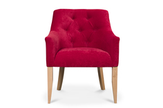 Кресло real (myfurnish) розовый 66x83x65 см.