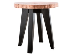 Приставной столик hf (m-style) коричневый 70x65x70 см.