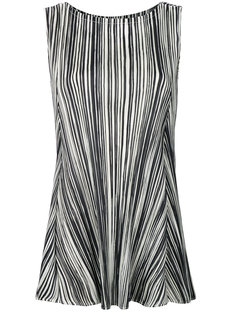 расклешенный топ со складками  Pleats Please By Issey Miyake