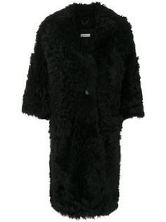 fur oversized coat Desa Collection
