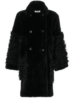 double breasted fur coat Desa Collection