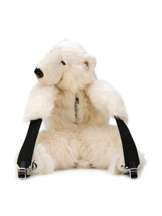 рюкзак в виде белого медведя Dolce & Gabbana