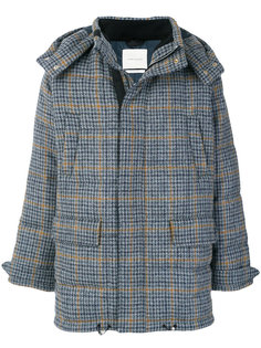 houndstooth tweed padded coat A Kind Of Guise