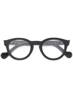 round frame glasses Moncler