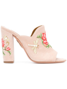 Lotus mules Aquazzura