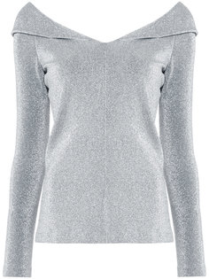 metallic effect blouse  Rosetta Getty