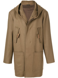 пальто с капюшоном Jil Sander