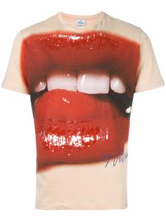футболка с принтом губ Vivienne Westwood Man