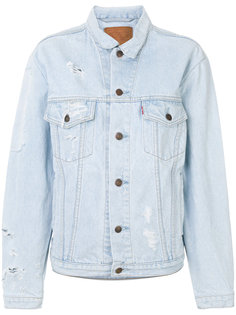 джинсовая куртка с отделкой  Levis