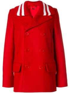 короткое пальто со съемным воротником  Givenchy