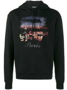 толстовка с принтом Paris  Balenciaga