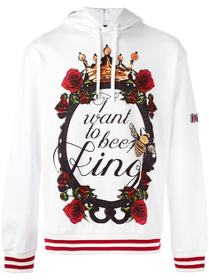 толстовка с капюшоном и принтом Dolce & Gabbana