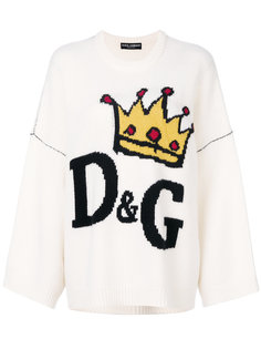 свитер с короной  Dolce & Gabbana
