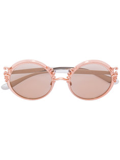embellished round sunglasses Dolce & Gabbana Eyewear