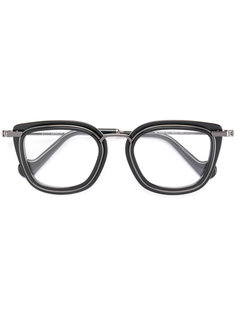 square frame glasses Moncler