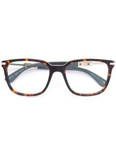 tortoiseshell glasses Bulgari