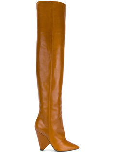 Niki 105 thigh-high boots Saint Laurent
