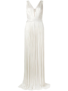 pleated gown Maria Lucia Hohan