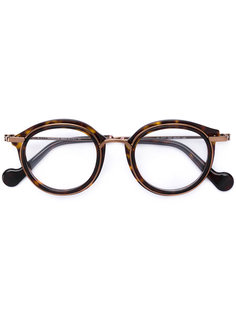 round-frame glasses Moncler