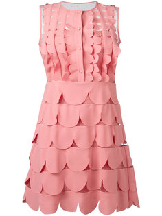 платье с рельефной отделкой Red Valentino