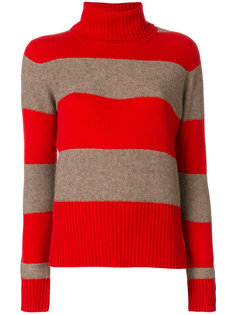 свитер в полоску с отворотом  Sottomettimi
