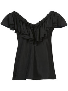 ruffle neck blouse Cinq A Sept