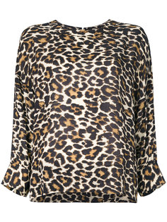 leopard print blouse Essentiel Antwerp
