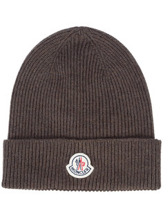 classic knitted beanie hat Moncler
