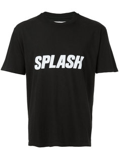 футболка с принтом splash  Our Legacy