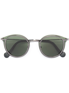 round frame sunglasses Moncler