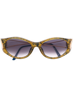 marble framed oval sunglasses Christian Dior Vintage