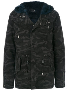 camouflage coat Yves Salomon Homme