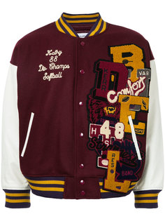 multi-patch bomber jacket Doublet