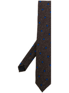 галстук с геометрическим узором Lardini