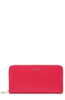 Кошелек из сафьяновой кожи на молнии Furla