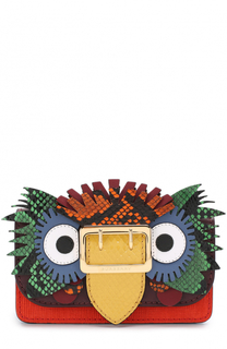 Клатч Mini Buckle с аппликацией Beasts Burberry
