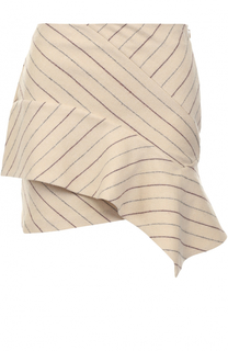 Мини-юбка в полоску с оборками Isabel Marant