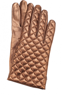 Перчатки из металлизированной кожи Sermoneta Gloves