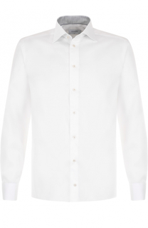 Хлопковая сорочка с воротником кент Eton