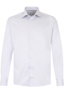 Хлопковая сорочка с воротником кент Eton