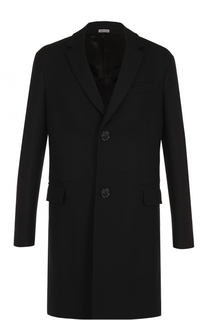 Шерстяное однобортное пальто Lanvin