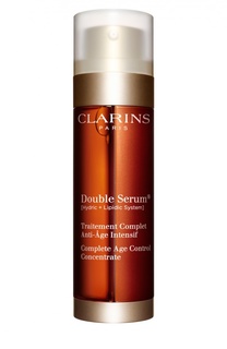 Комплексная омолаживающая двойная сыворотка интенсивного действия DOUBLE SERUM Clarins