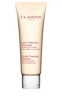 Смягчающий и очищающий пенящийся крем Clarins