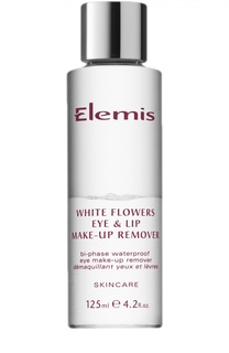 Двухфазный лосьон для демакияжа Белая Лилия WhiteFlowers Eye &amp; Lip Make-Up Remover Elemis