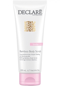 Скраб для тела с бамбуковой пудрой Bamboo Body Scrub Declare