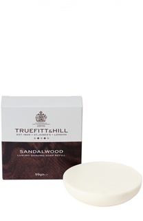 Люкс-мыло для бритья Sandalwood (запасной блок для деревянной чаши) Truefitt&amp;Hill