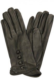 Кожаные перчатки с пуговицами Sermoneta Gloves