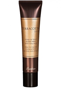 Тональное средство с пудровым эффектом Terracotta Skin, оттенок 02 Brunette Guerlain