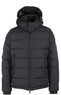 Стеганый пуховик с капюшоном Moncler