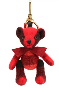 Брелок Thomas Bear из кашемира в клетку Burberry